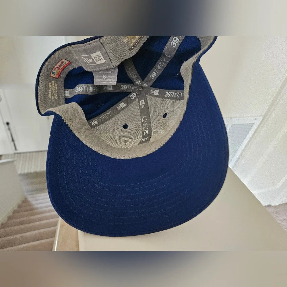 Chicago Cubs New Era 39Thirty Authentic Clubhouse Batting Practice Flex Hat M/L - Picture 10 of 10